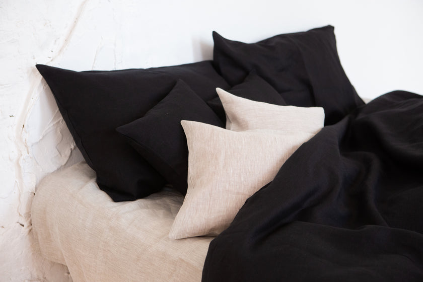 Linen Pillowcases with Envelope Closure – Color Series, Part 3