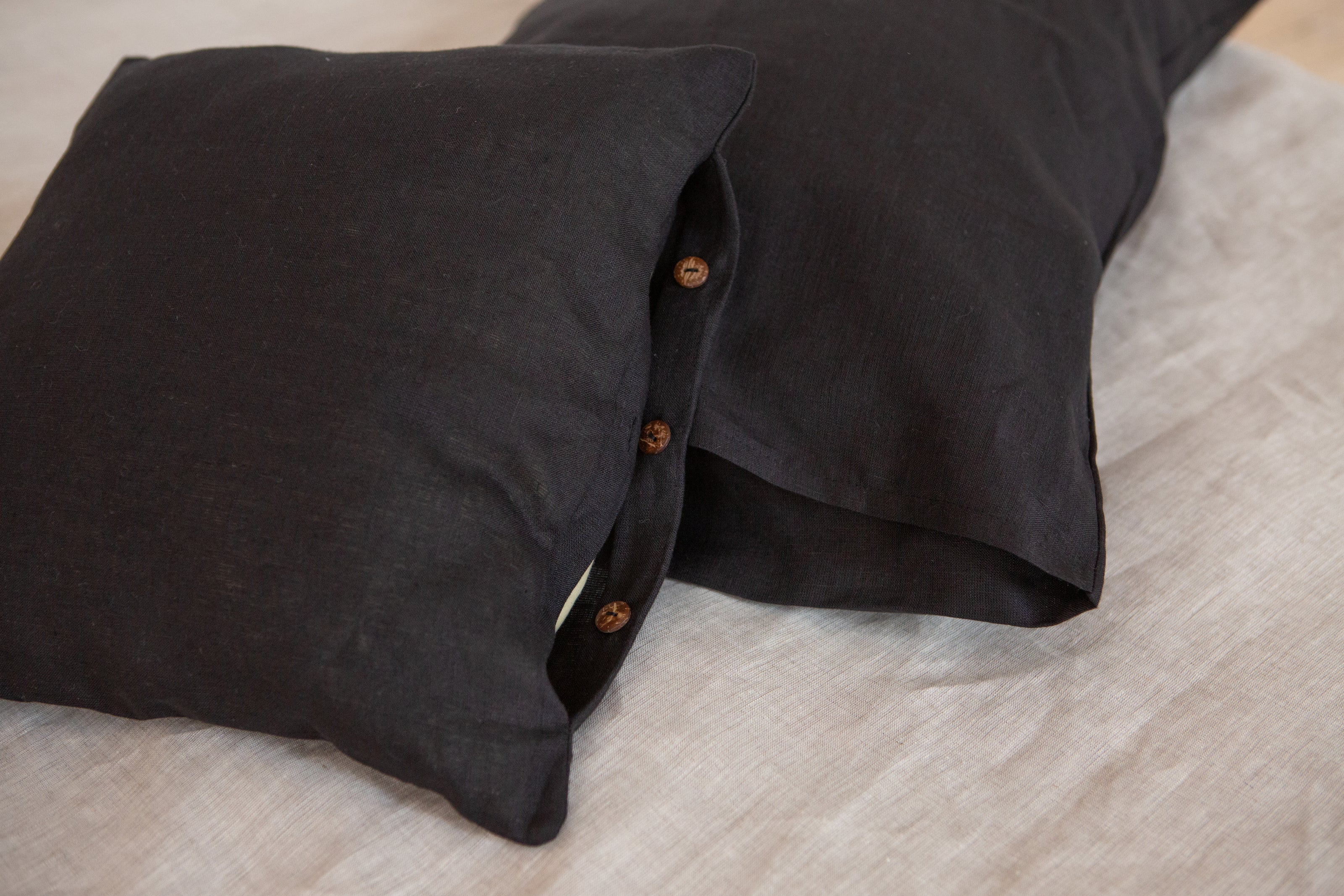 Linen Pillowcases with Envelope Closure – Color Series, Part 3