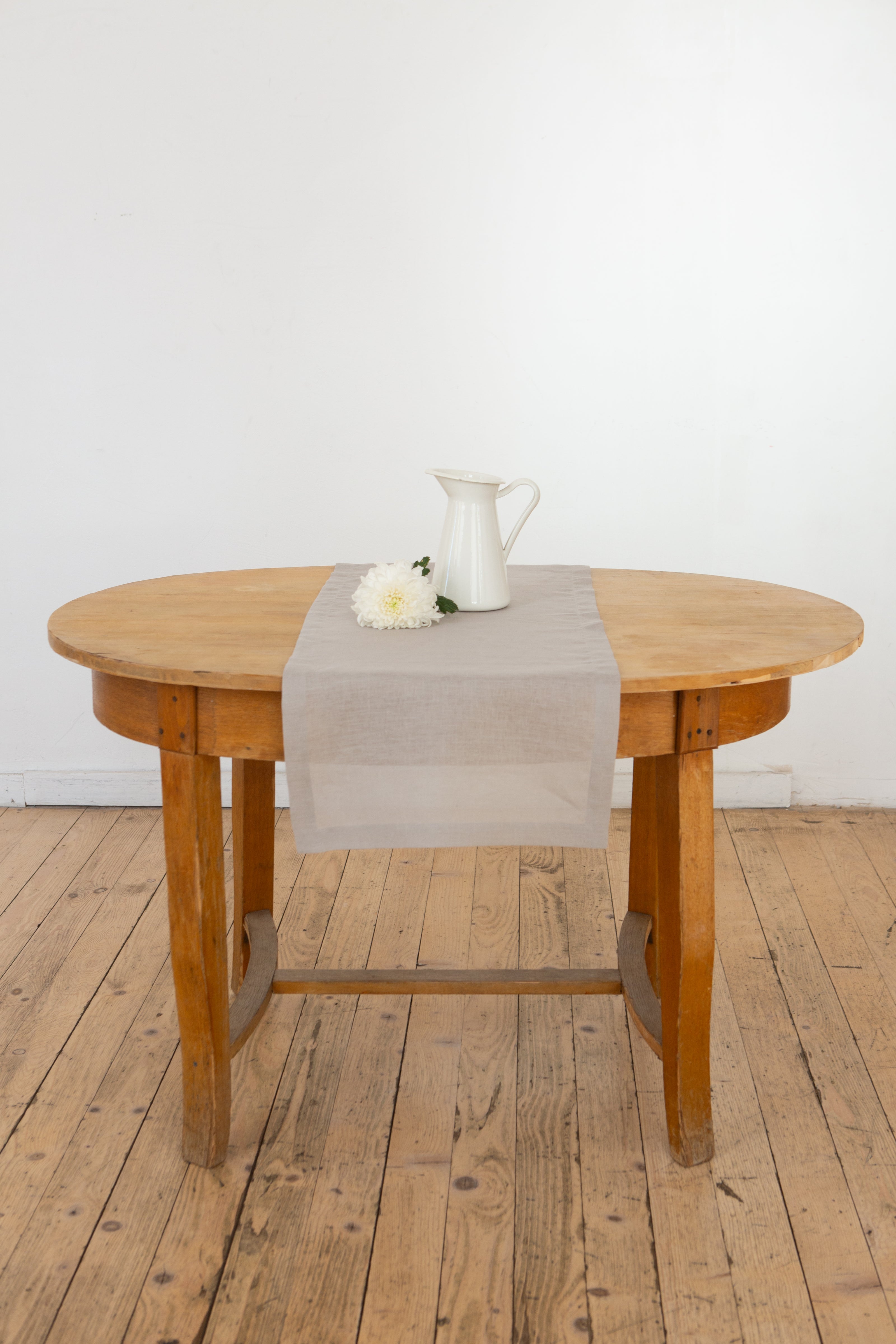 Linen table runner in varied colors. Part #3