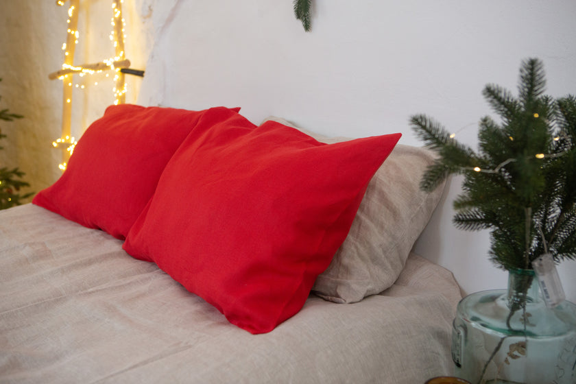 Linen Pillowcases with Envelope Closure – Color Series, Part 3