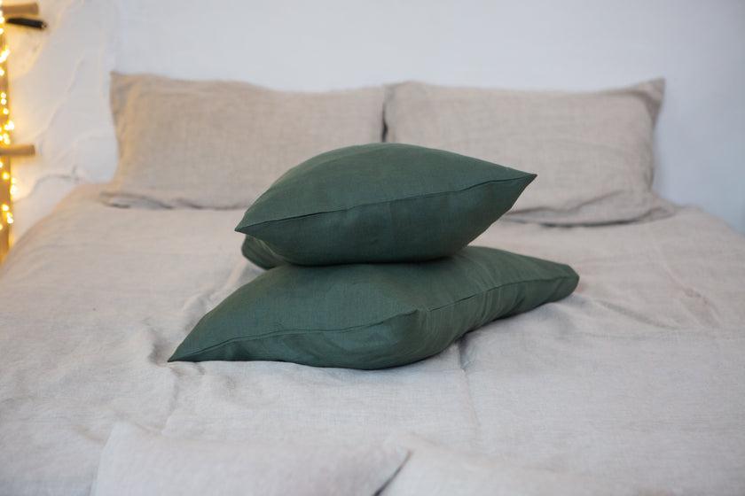 Linen Pillowcases with Envelope Closure – Color Series, Part 3