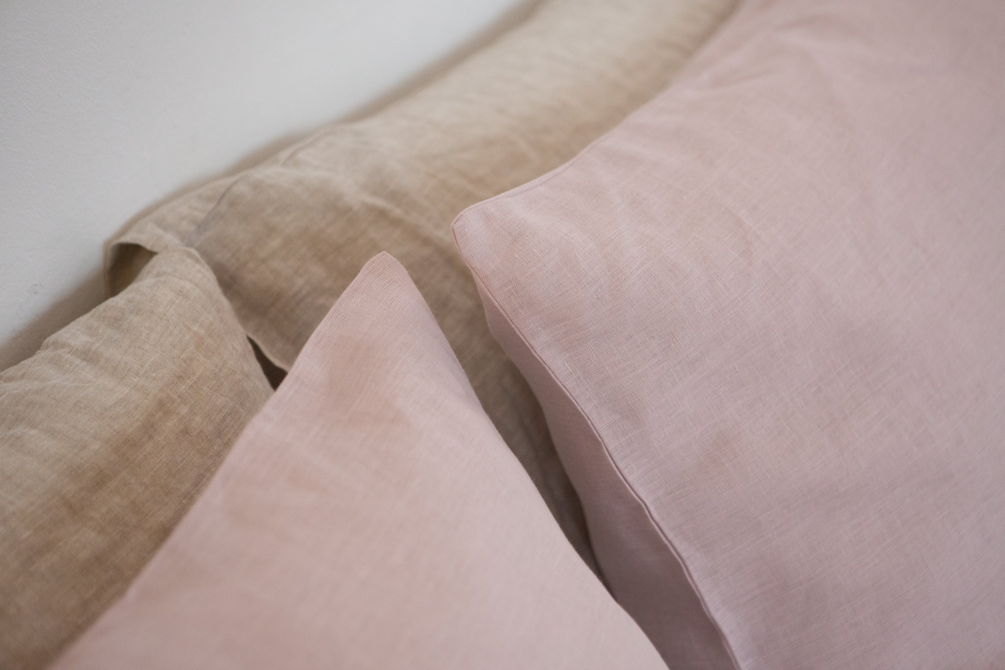 Linen Pillowcases with Envelope Closure – Color Series, Part 3