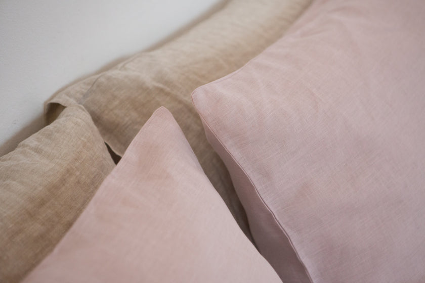 Linen Pillowcases with Envelope Closure – Color Series, Part 3