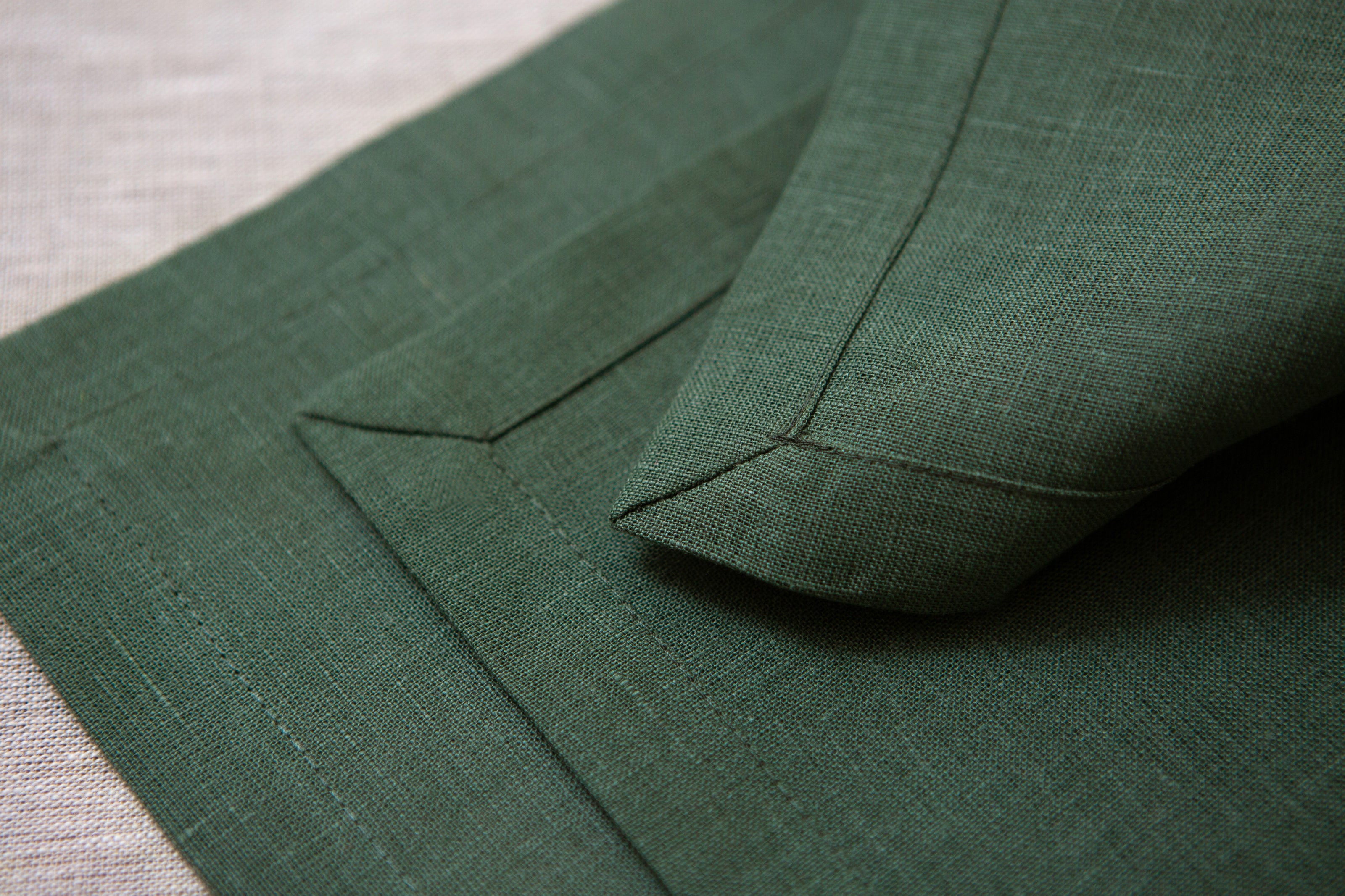 Basil organic linen napkins - OEKO-TEX certified, durable, and beautifully handmade. Ideal for modern, rustic, or classic table decor. Holiday home decor. Mother's day gift. Easter table decor.