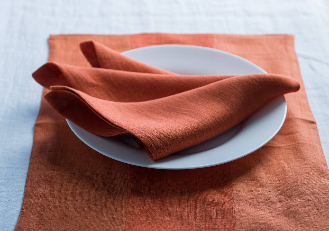 Zero-Waste Linen Placemats