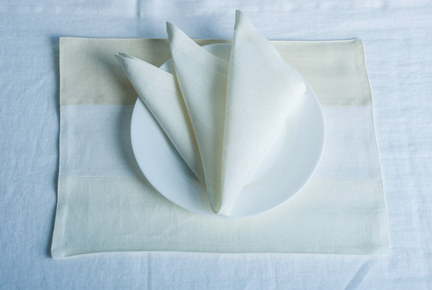 Zero-Waste Linen Placemats