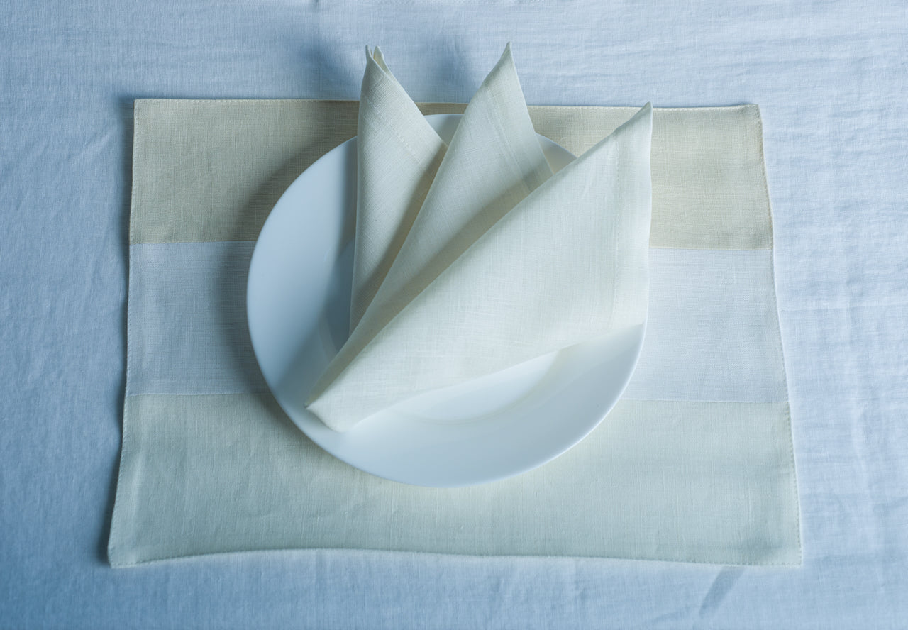 Zero-Waste Linen Placemats