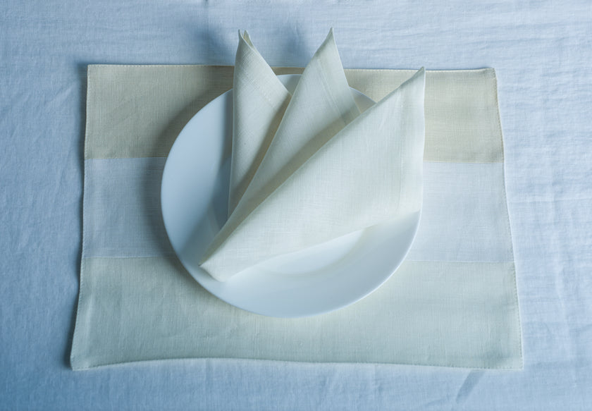 Zero-Waste Linen Placemats
