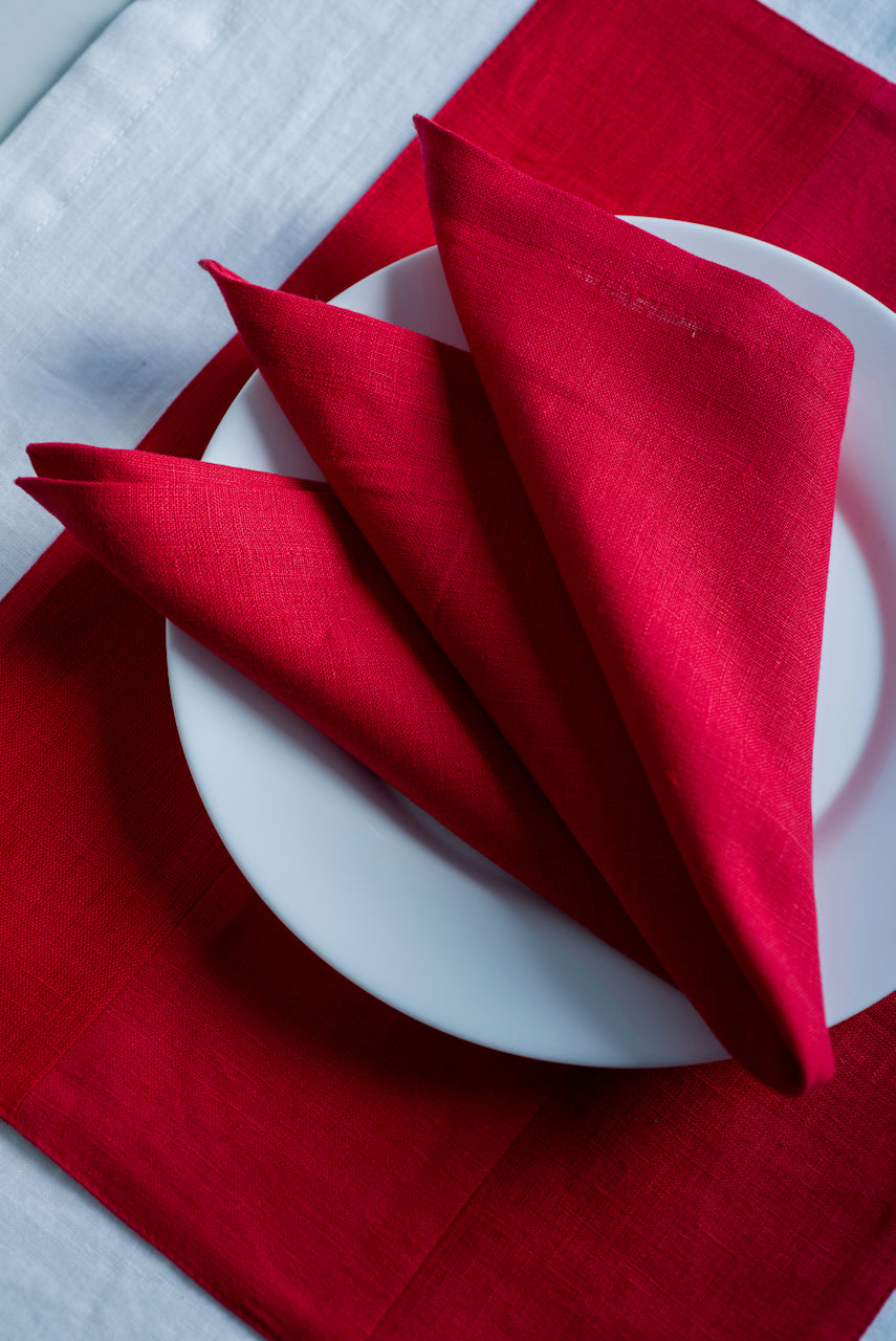 Zero-Waste Linen Placemats