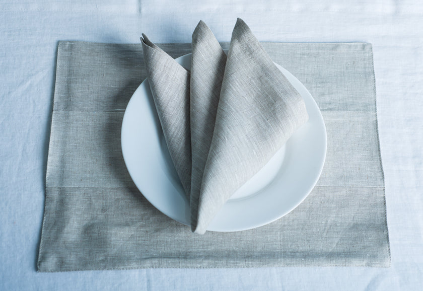 Zero-Waste Linen Placemats