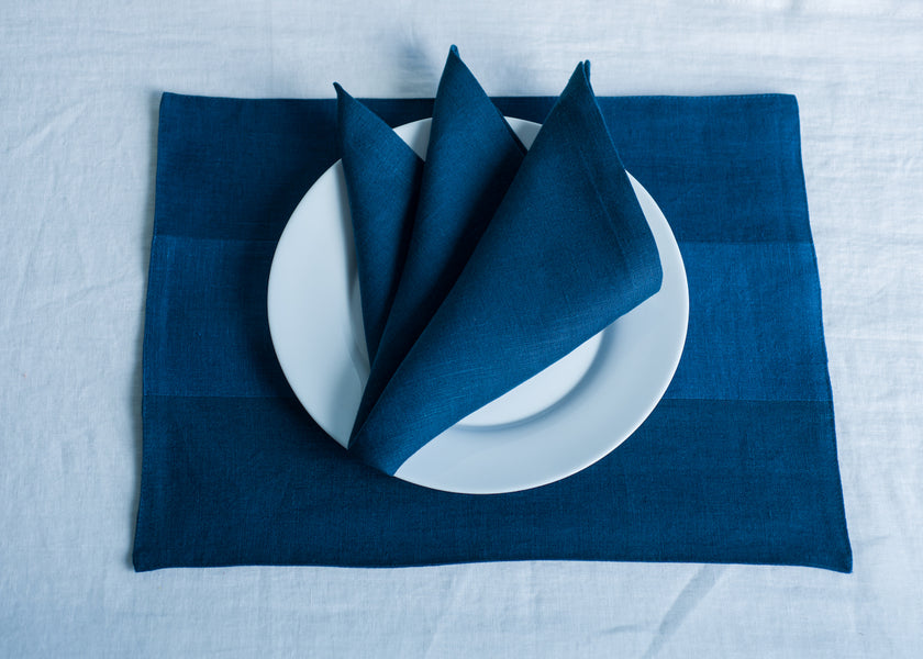 Zero-Waste Linen Placemats