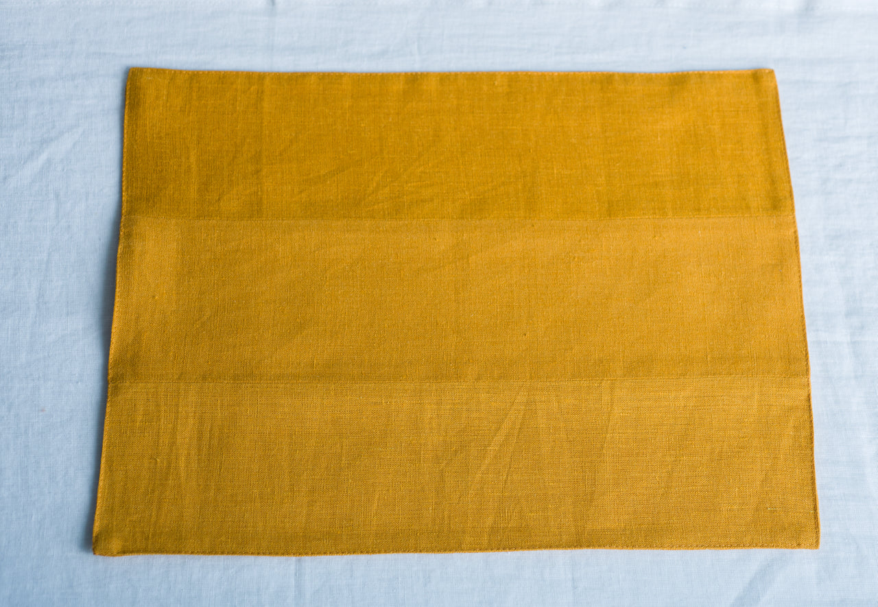 Zero-Waste Linen Placemats