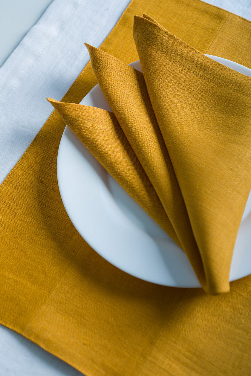 Zero-Waste Linen Placemats