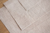 Organic Linen Tablecloth: Custom Size Dining Table Linens