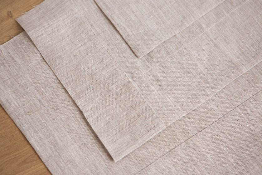 Organic Linen Tablecloth: Custom Size Dining Table Linens