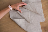 Organic Linen Tablecloth: Custom Size Dining Table Linens