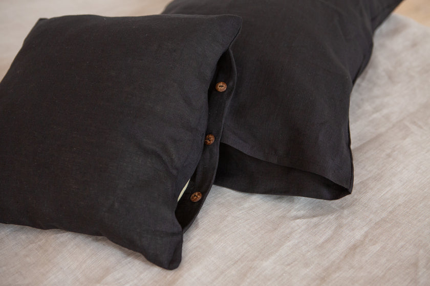 Linen Pillowcases with Envelope Closure – Color Series, Part 3