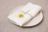  Experience the timeless elegance of our organic linen napkins in the classic White color. Effortlessly refined, these napkins add a touch of understated luxury to any dining occasion. Wedding linen napkins. Mother day gifts.