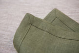 Organic linen napkins with mitered corners in the Sage #31 color exude a sense of tranquility and natural beauty, complementing a wide range of table settings and décor styles. Christmas napkins. Mother day gift.