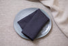 Sustainable slate linen napkins: eco-friendly, washable, and perfect for any meal or event. Wholesale custom orders. 