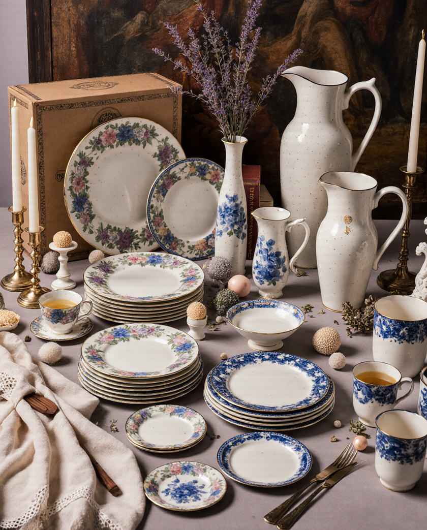 Vintage Mystery Box – Curated European Home Decor Surprise Gift