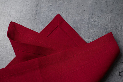 Wine Linen Napkins