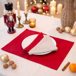 New Year and Christmas linen table decor in a festive setting – CoolLinen