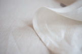 Oval linen tablecloth